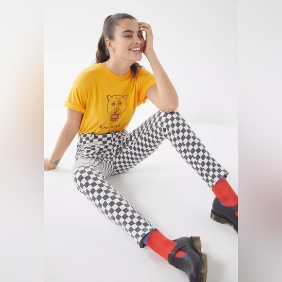 BDG Twig High Rise checkered jeans - Picture 1 of 11